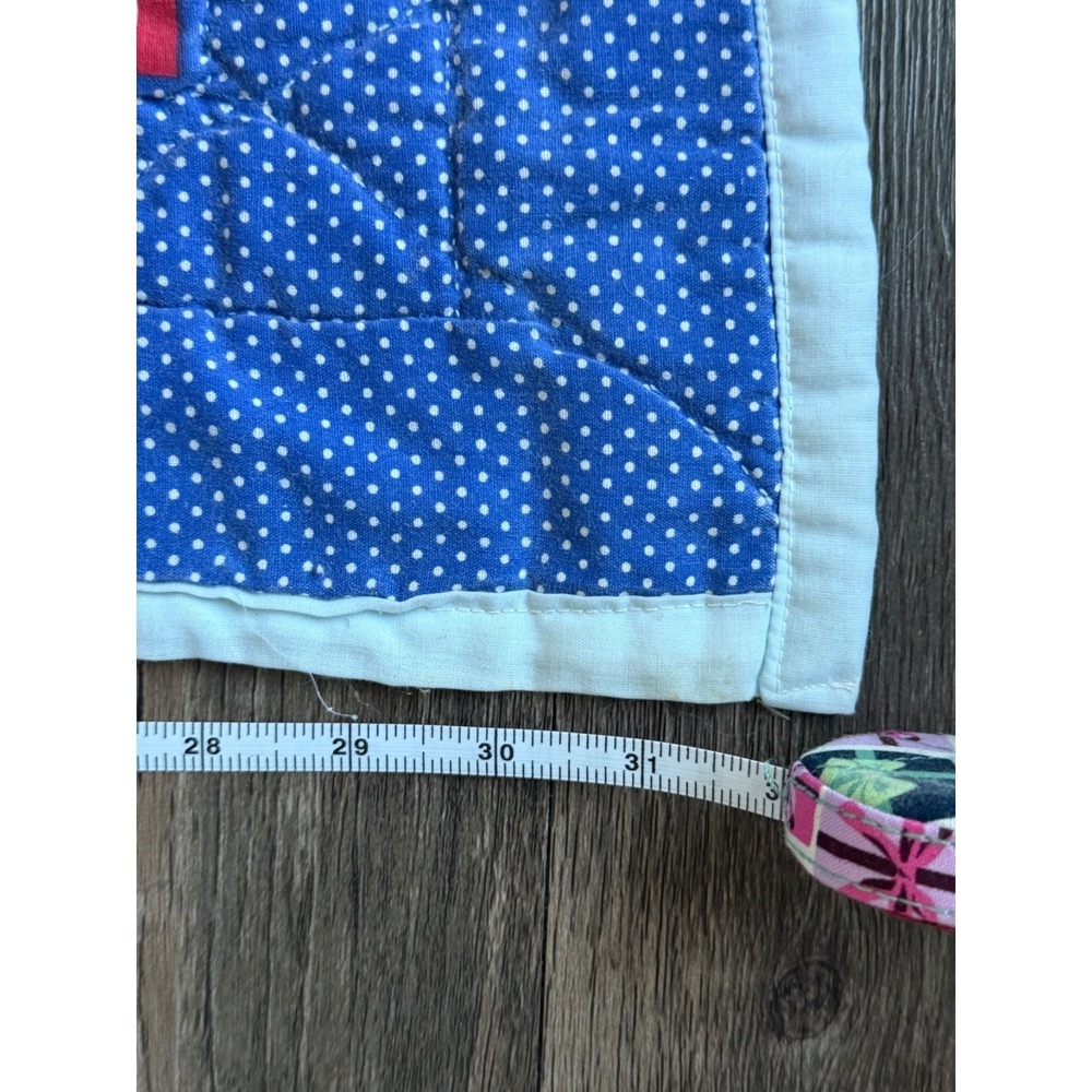 Vintage ABC Baby Blanket Quilt - Picture 5 of 5